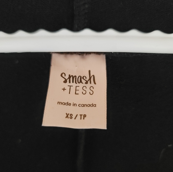 JH x SMASH + TESSHarris Hoodie Romper in Midnight Black - Picture 6 of 8